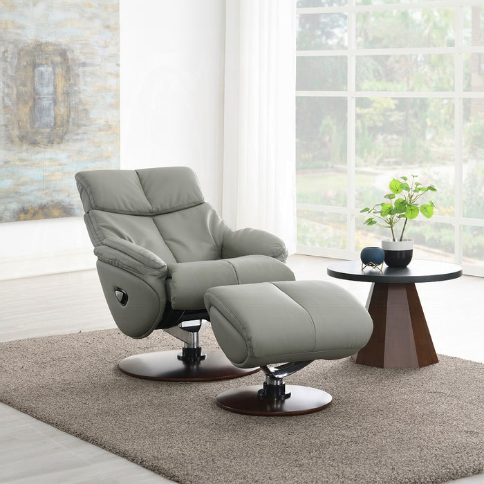 Kandoro MOTION ACCENT CHAIR W/SWIVEL & OTTOMAN