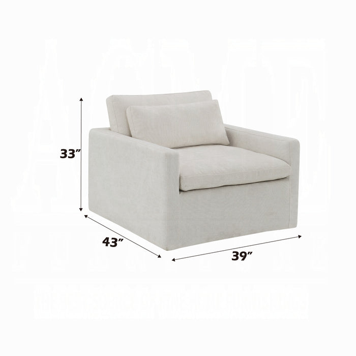 Frederick SWIVEL CHAIR W/PILLOW