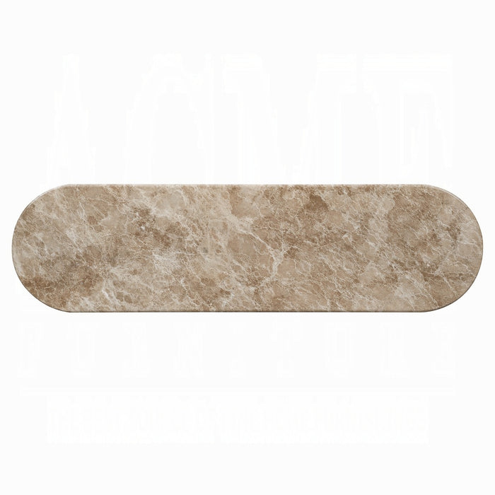 Markku Console Table w/Natural Marble