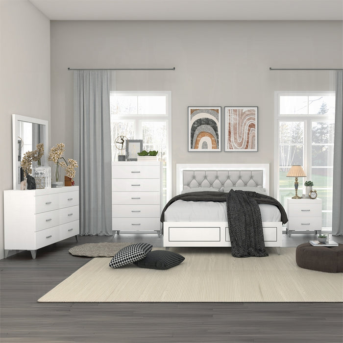 Casilda Queen Bed W/Led