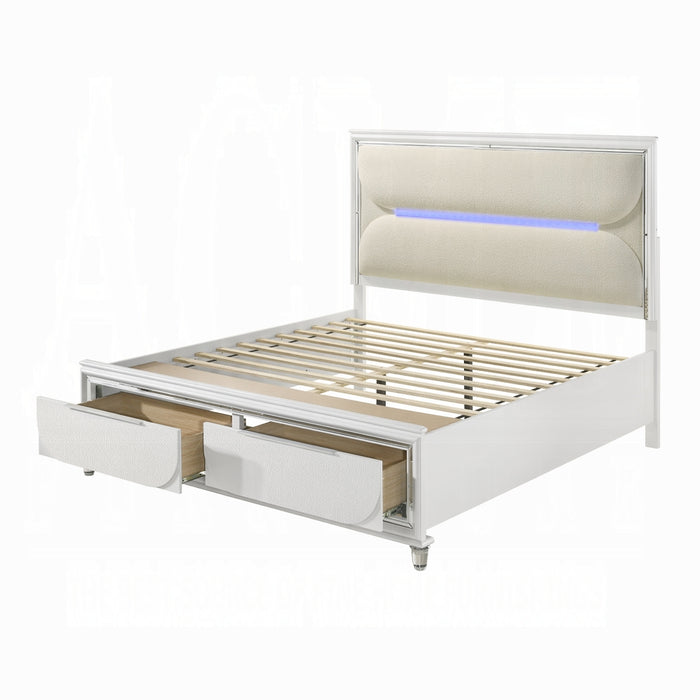 Tarian EK Bed W/LED & Storage