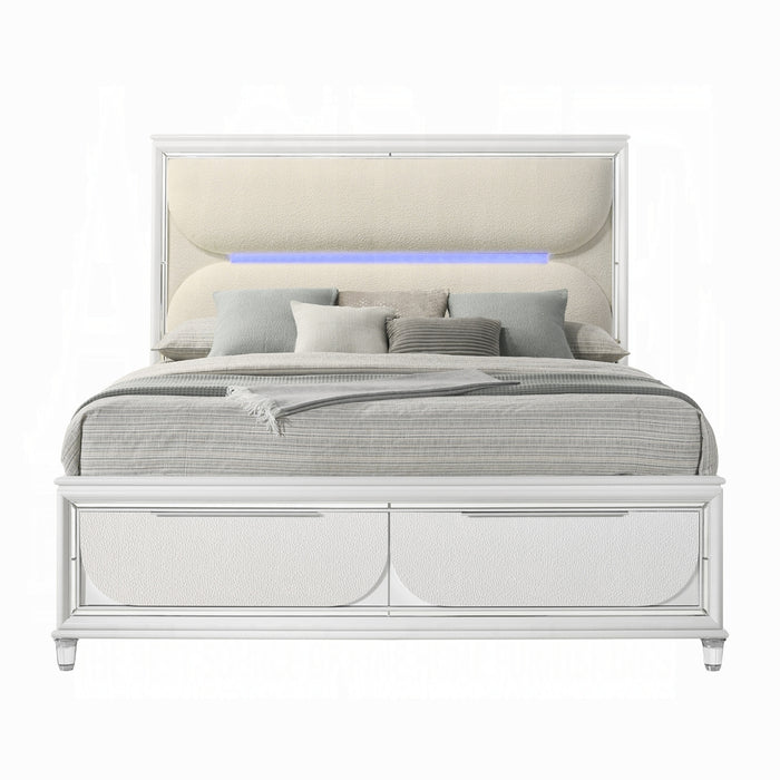 Tarian EK Bed W/LED & Storage