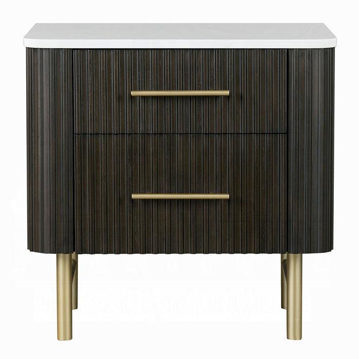 Clayten Nightstand w/Marble Top