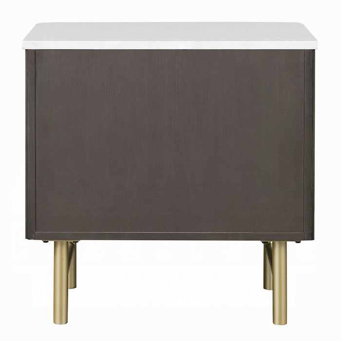 Clayten Nightstand w/Marble Top