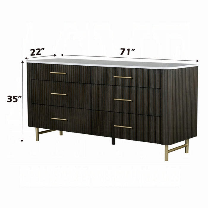 Clayten Dresser w/Marble Top