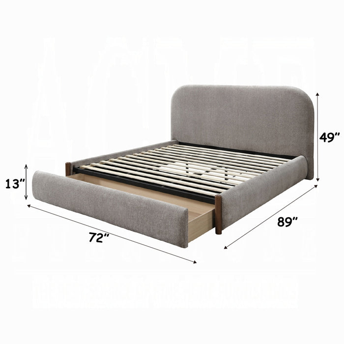 Ollya Queen Bed w/Storage