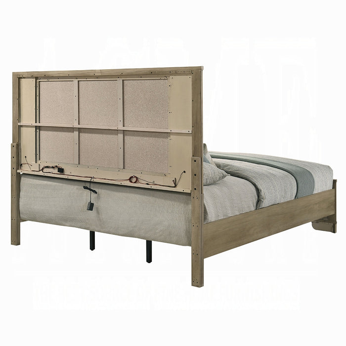 Lakkari Eastern King Bed w/LED