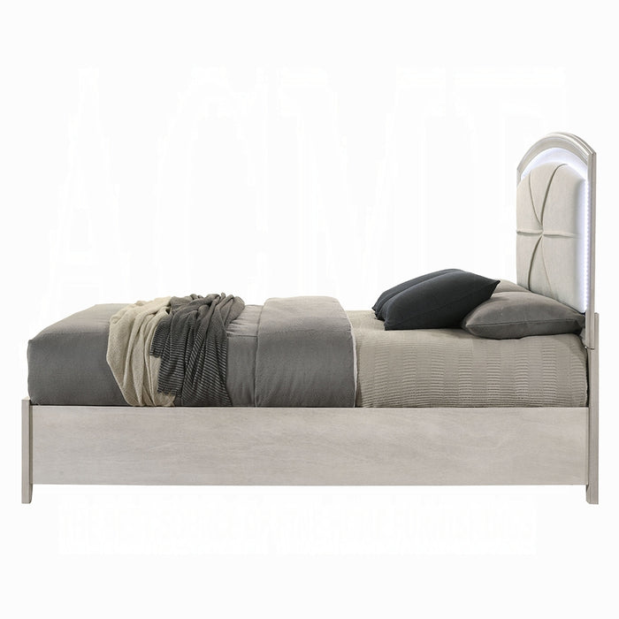 Ramondi Queen Bed w/Storage & LED