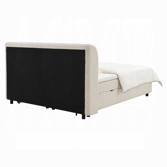 Adonia Eastern King Bed w/Storage - Westco Warehouse Furniture (Los Angelos, CA)