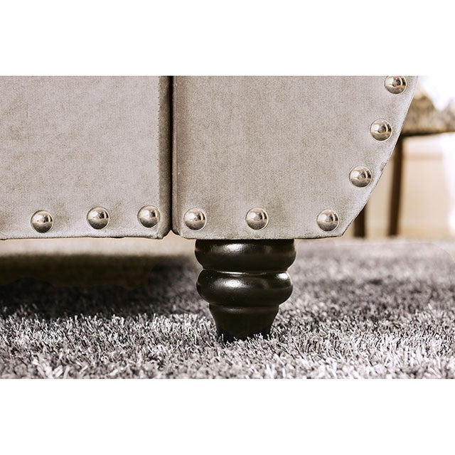 Noella Queen Bed, Gray