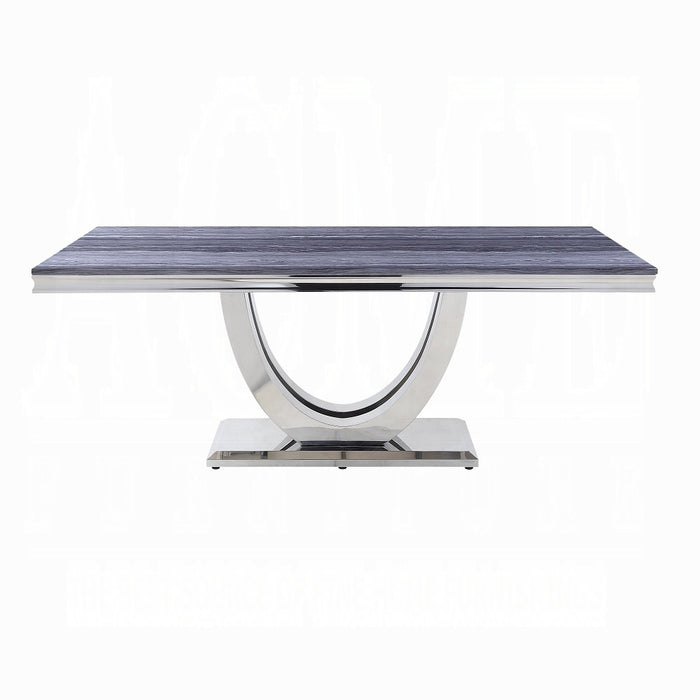Cambrie Dining Table W/Engineered Stone Top