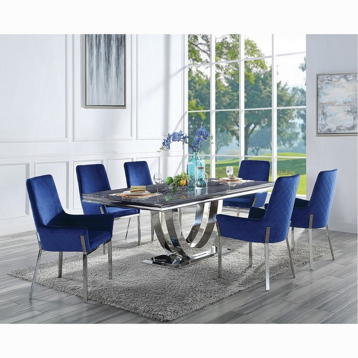 Cambrie Dining Table W/Engineered Stone Top
