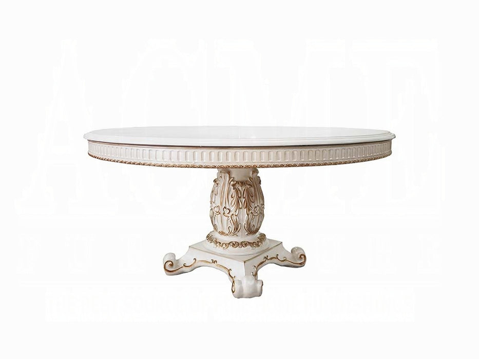 Vendome Round Dining Table W/Pedestal Base