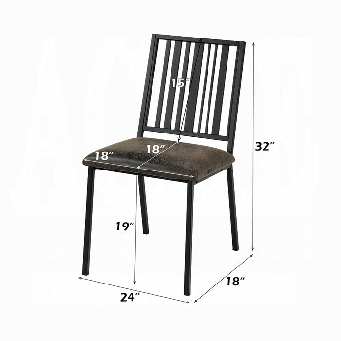 Zudora Side Chair(Set-2)