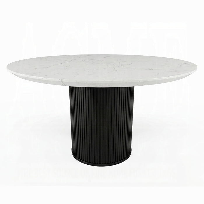 Jaramillo Round Dining Table W/Engineered Marble Top