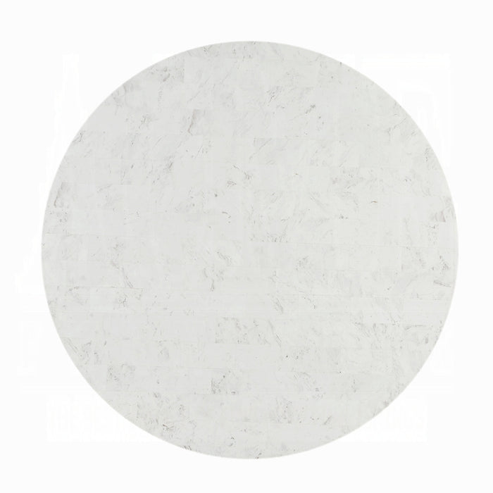 Kala Round Dining Table w/Marble Top