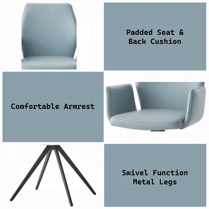 Segismunda Arm Chair W/Swivel