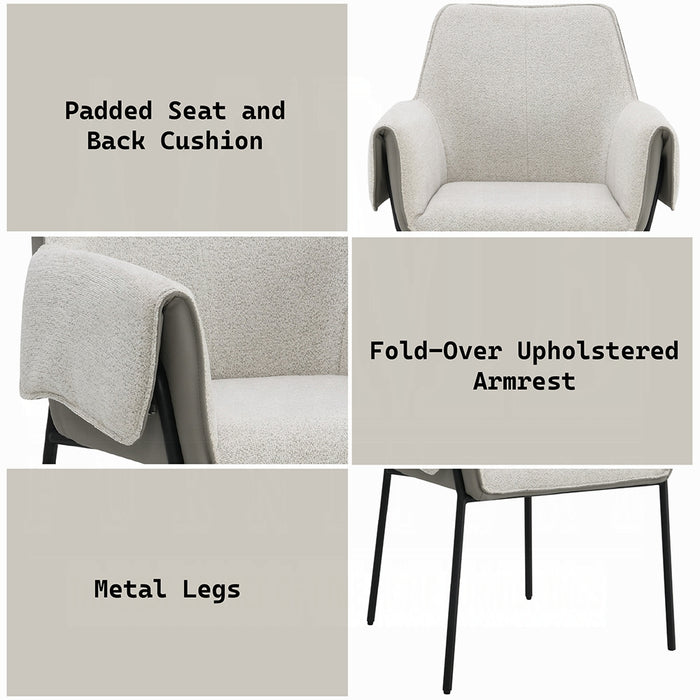 Jirina Arm Chair (Set-2)