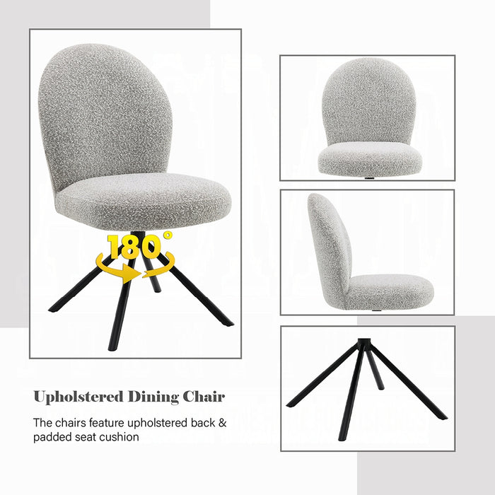 Lawton Side Chair w/Swivel (Set-2)