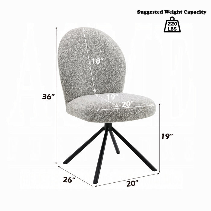 Lawton Side Chair w/Swivel (Set-2)