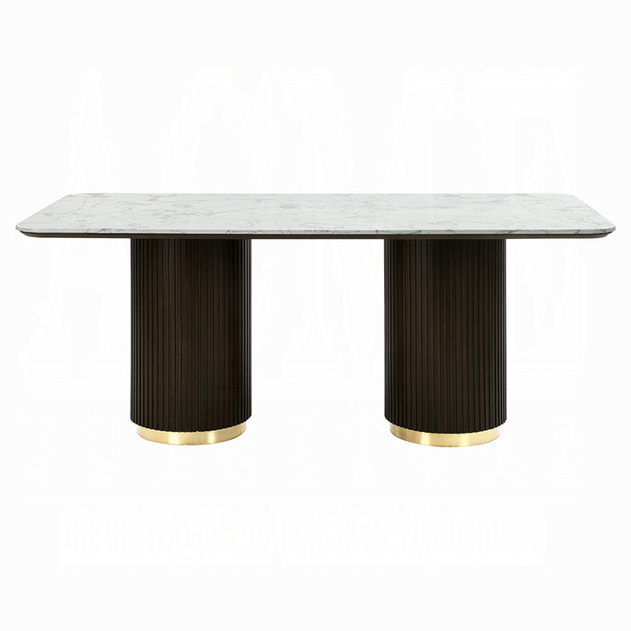 Clayten Dining Table w/Marble Top