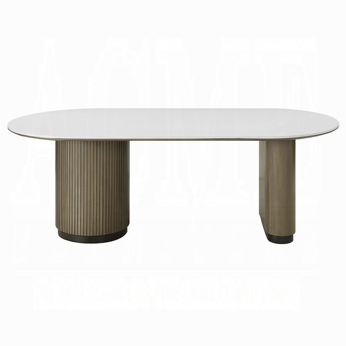 Clayten Dining Table w/Engineered Top
