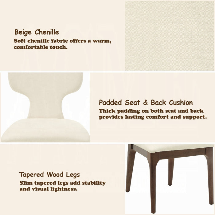 Koen Upholstered Side Chair (Set-2)