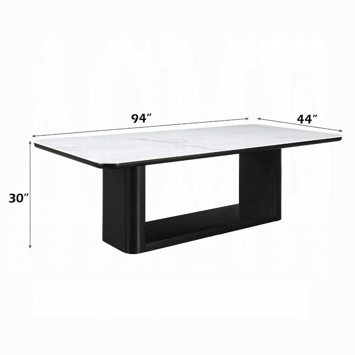 Koen Dining Table w/Ceramic Top