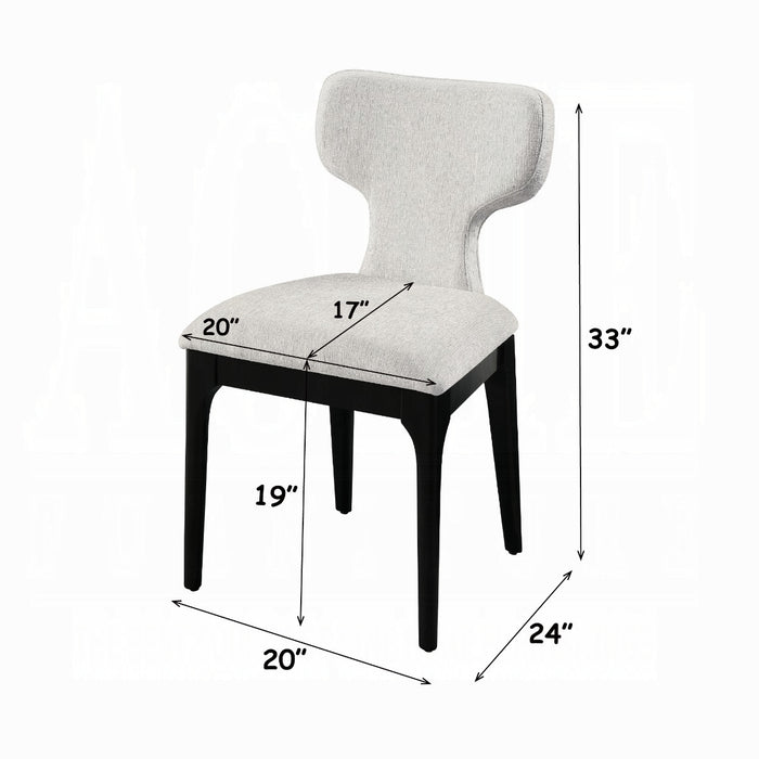 Koen Upholstered Side Chair (Set-2)