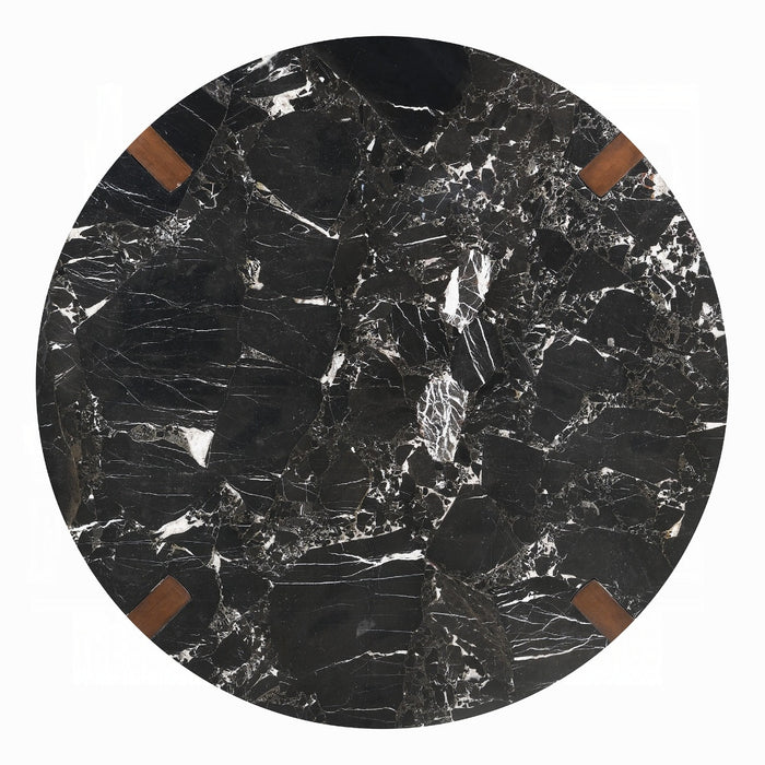 Estella Round Dining Table w/Marble Top