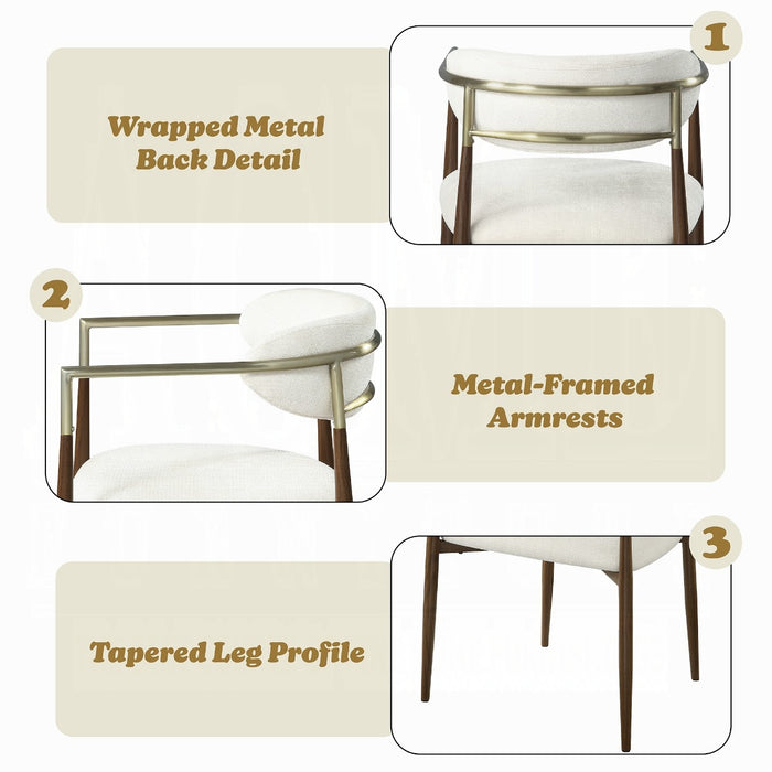 Clayten Arm Chair (Set-2)