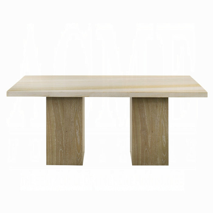 Olinda Dining Table w/Natrual Marble Top