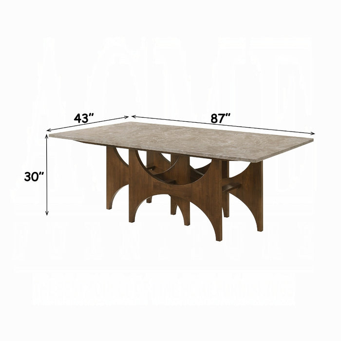 Oleia Dining Table w/Engineered Marble
