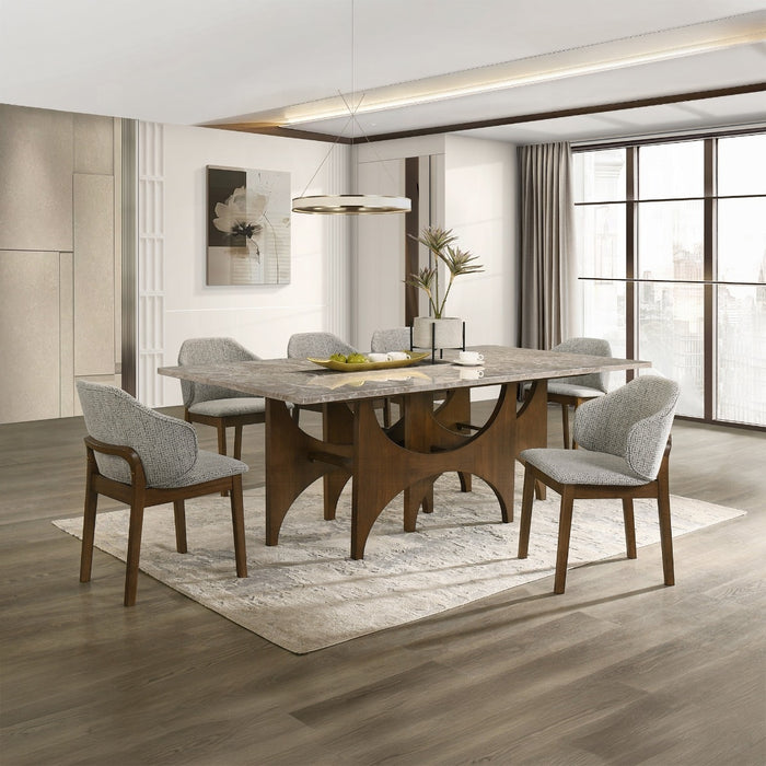 Oleia Dining Table w/Engineered Marble