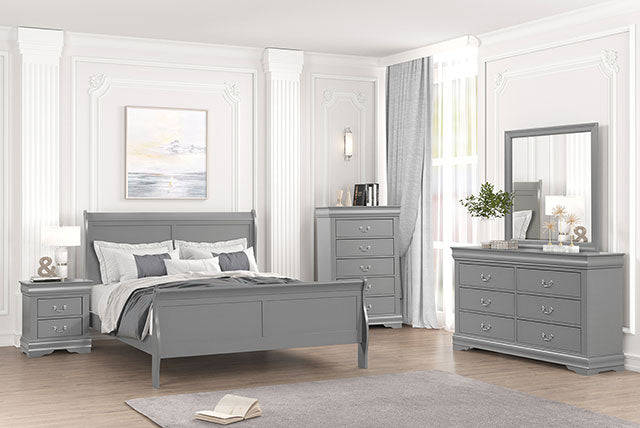 Louis Philippe Queen Bed