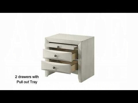 Ramondi Queen Bed w/Storage & LED
