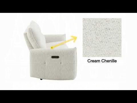 Lalisa Power Motion Recliner w/USB Port