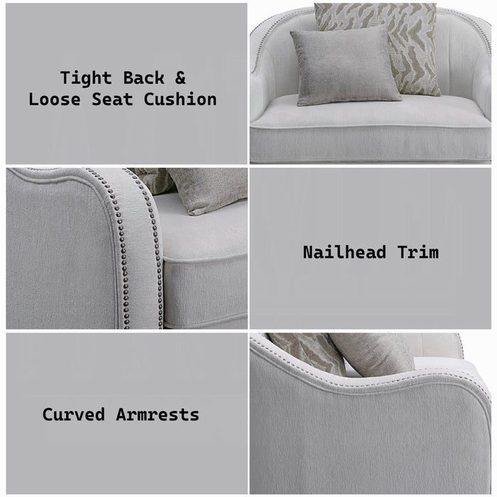 Mahler Chair W/2 Pillows