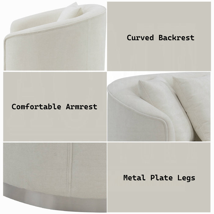 Odette Sofa W/4 Pillows