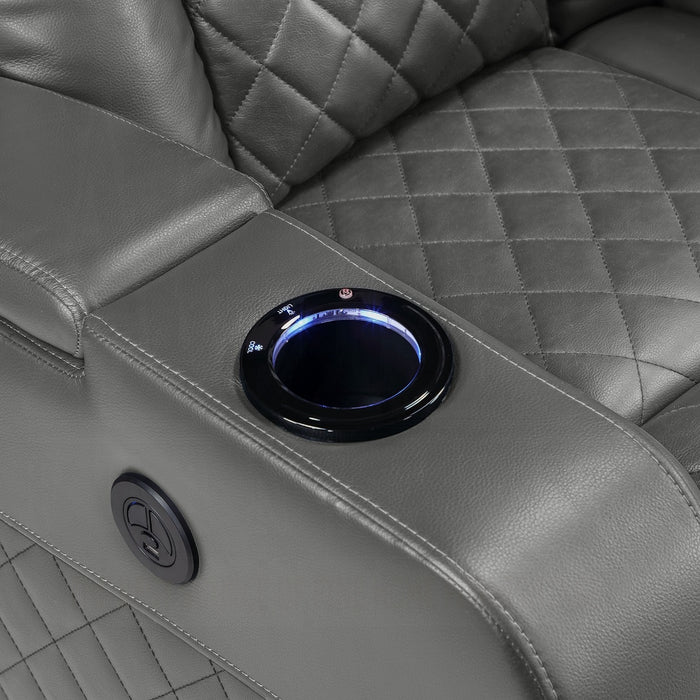 Alair Power Motion Recliner W/Bluetooth, Wireless Charger & Cupholder
