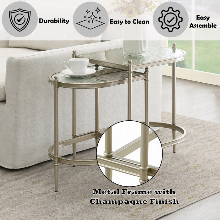 Zaba Nesting Table
