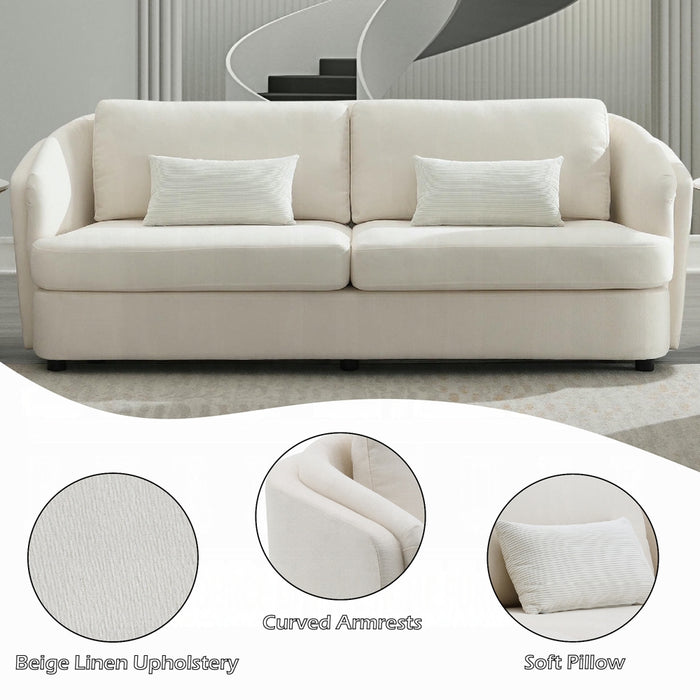 Mariko Sofa w/2 Pillows