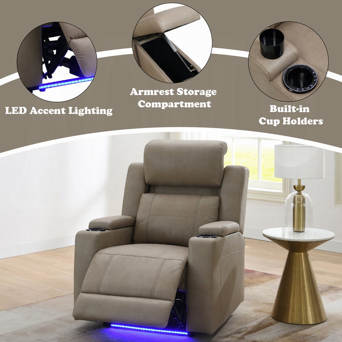 Lugo Power Motion Recliner w/Cup Holder