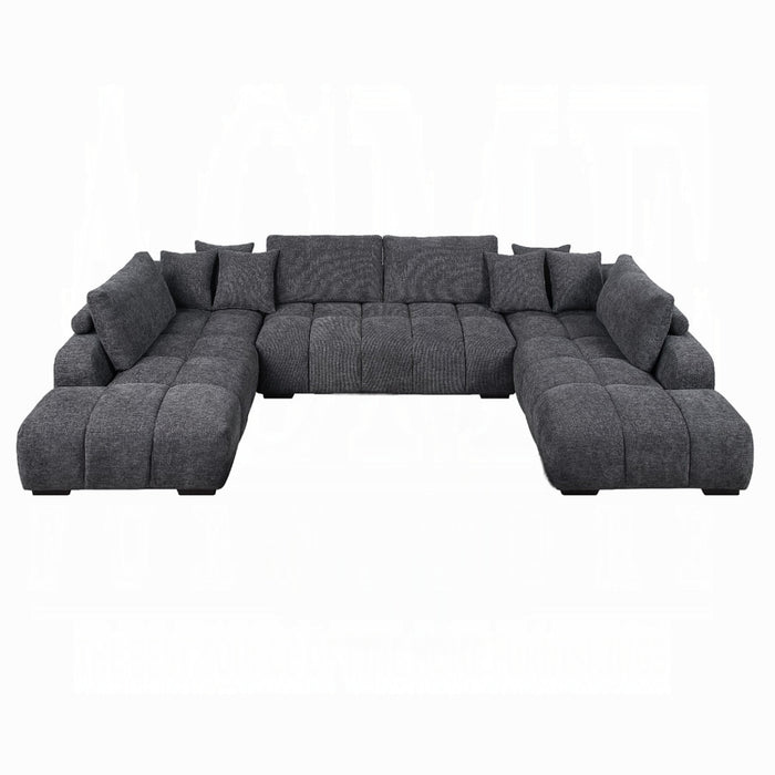 Chosen Sectional Sofa w/6 Pillows
