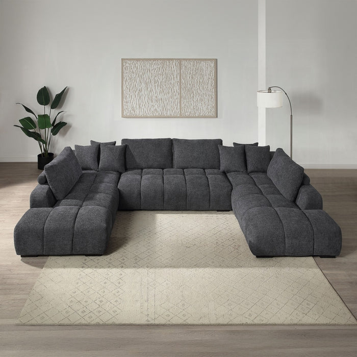 Chosen Sectional Sofa w/6 Pillows