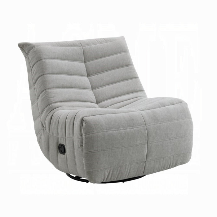 Talmon RECLINER W/SWIVEL (Light Grey)