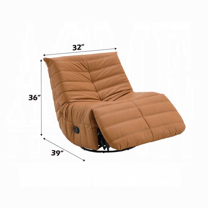 Talmon RECLINER W/SWIVEL ( Brown )