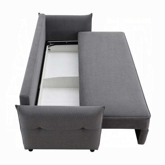 Irina Sofa w/Sleeper (Grey)