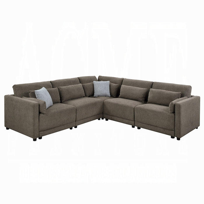 Rylie Modular - Left Facing Chair w/3 Pillows