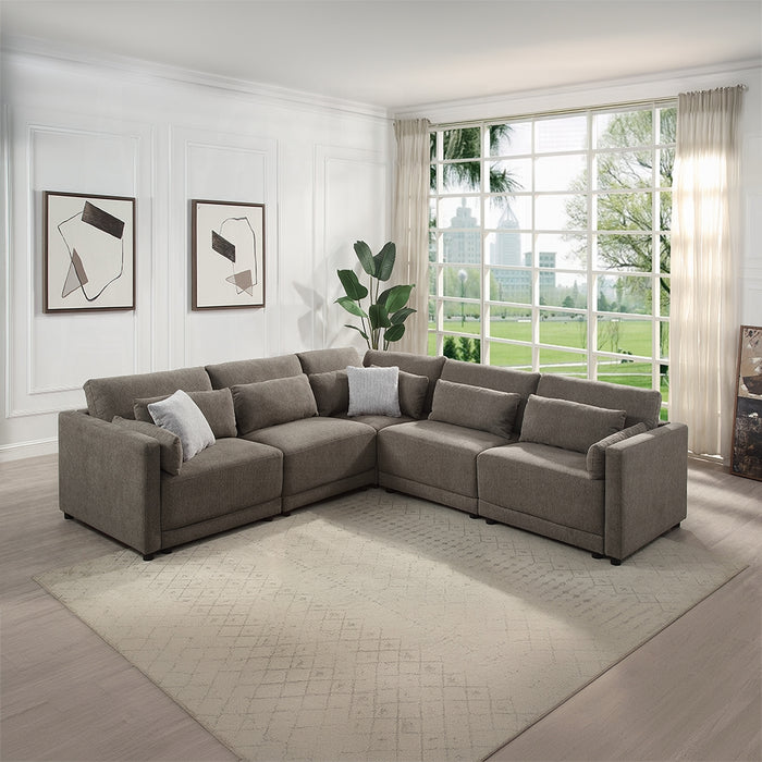 Rylie Modular - Wedge w/3 Pillows